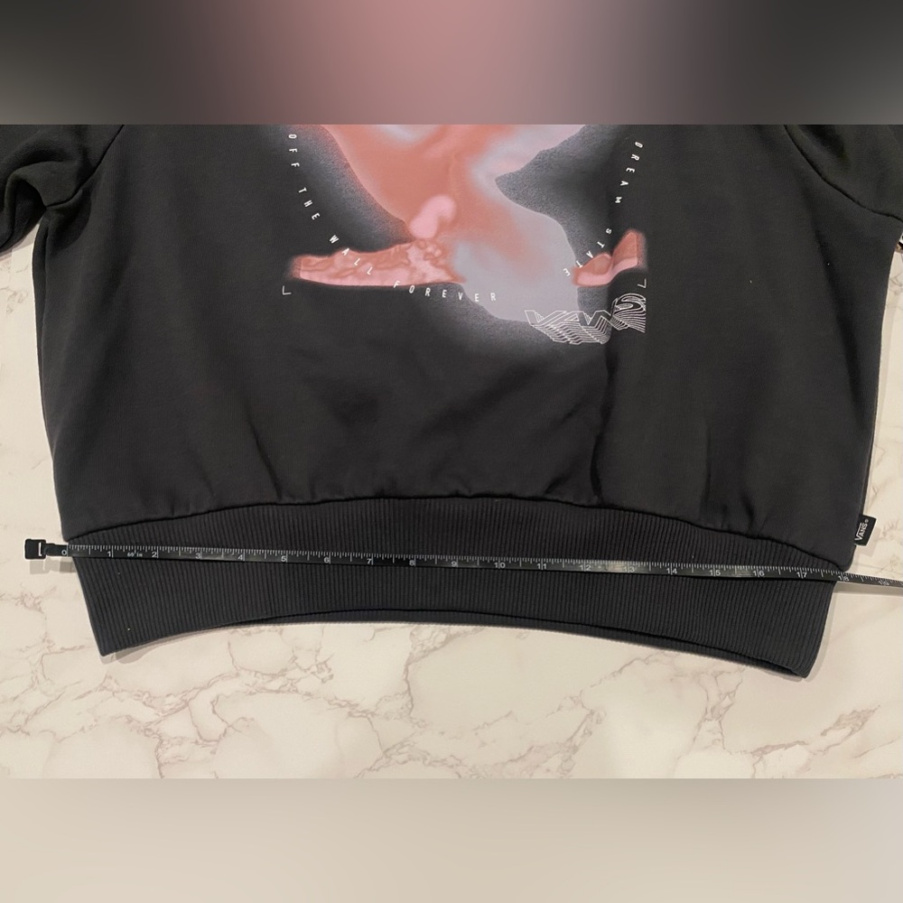 VANS CREW NECK SWEATER - DOVE BLOUSSANT XS NWT - Picture 6 of 11